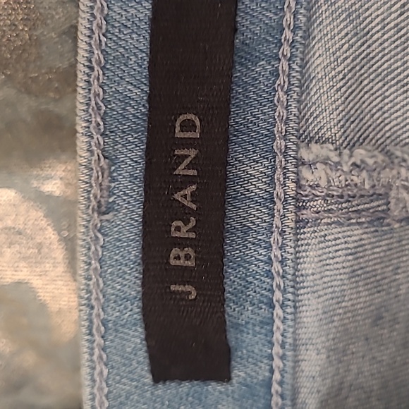 J Brand silver & blue jeans - Picture 6 of 12
